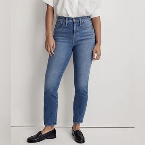 Madewell Curvy Stovepipe Jeans in Leaside Wash Size 29